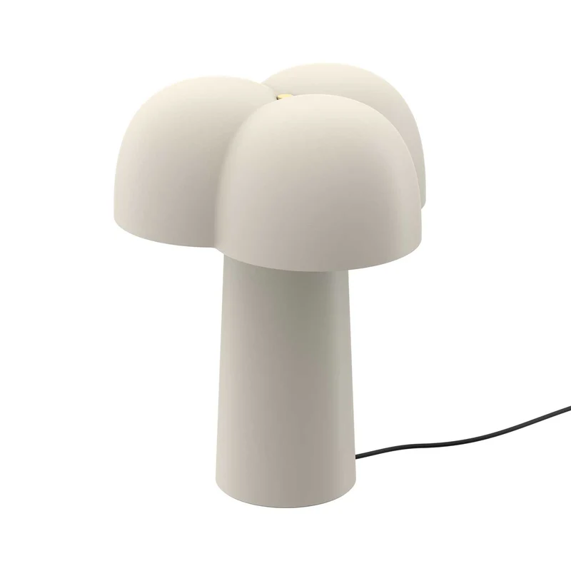 COTTON - Lampe à poser LED japandi en aluminium, Ø 26 cm