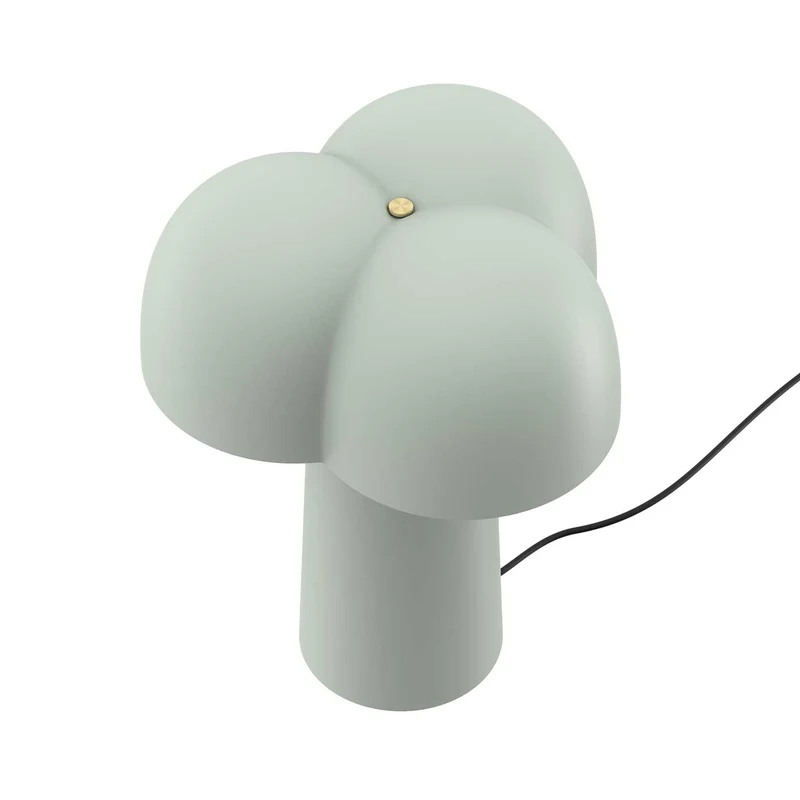 COTTON - Lampe à poser LED japandi en aluminium, Ø 26 cm