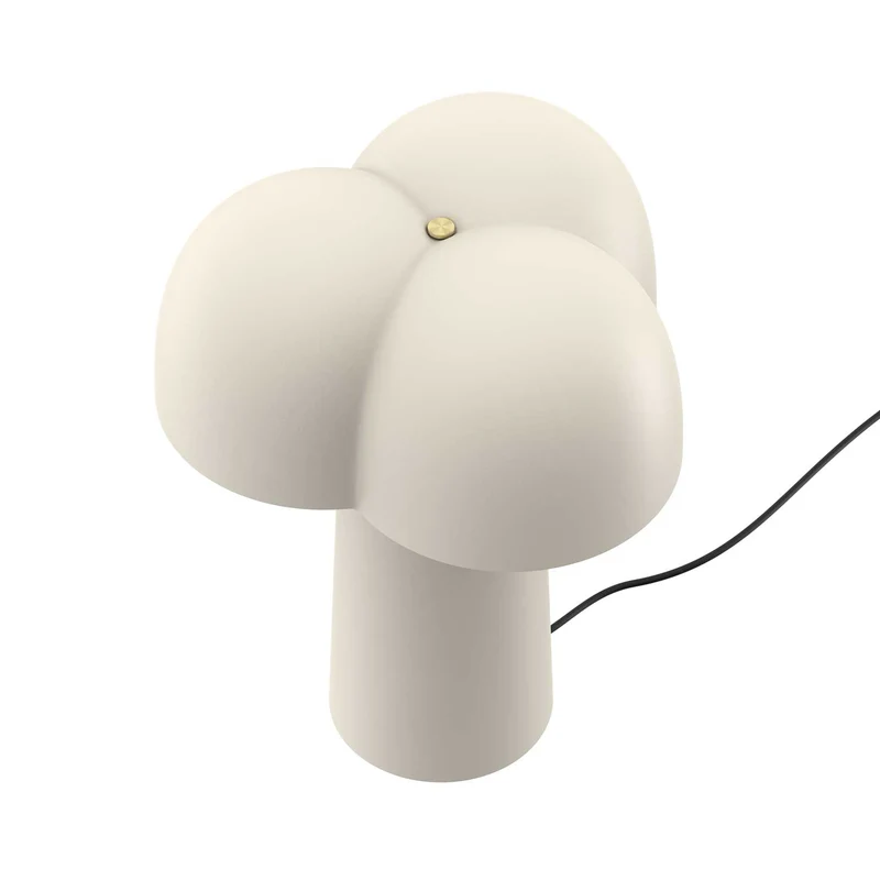 COTTON - Lampe à poser LED japandi en aluminium, Ø 26 cm
