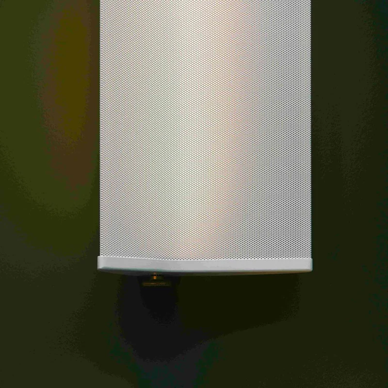 G3T - Applique murale LED en acier perforé, style vintage
