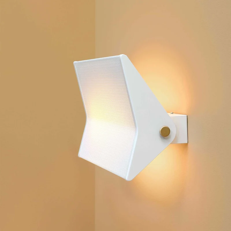 G3 - Applique murale LED en acier perforé, style vintage
