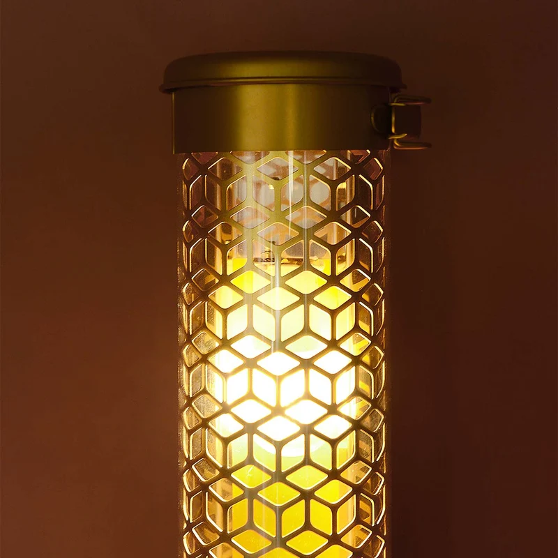 VENDOME MINI - Applique murale étanche IP68 en acier, verre et laiton, style Art déco