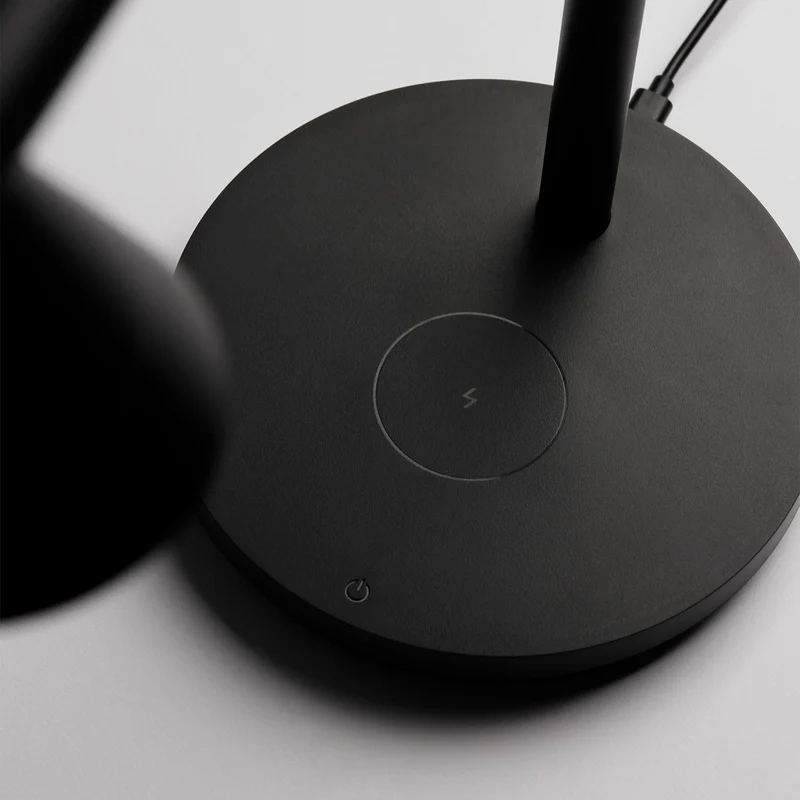 PROBE - Lampe à poser LED avec chargeur à induction, hauteur 40 cm