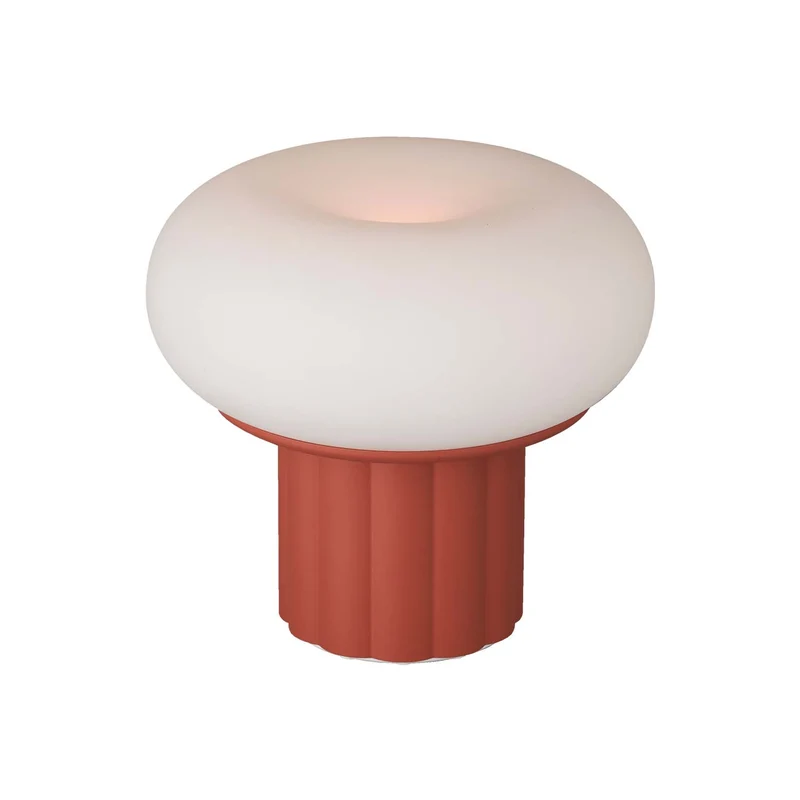 MOZZI - Lampe à poser LED portable IP44 en aluminium, Ø 19 cm