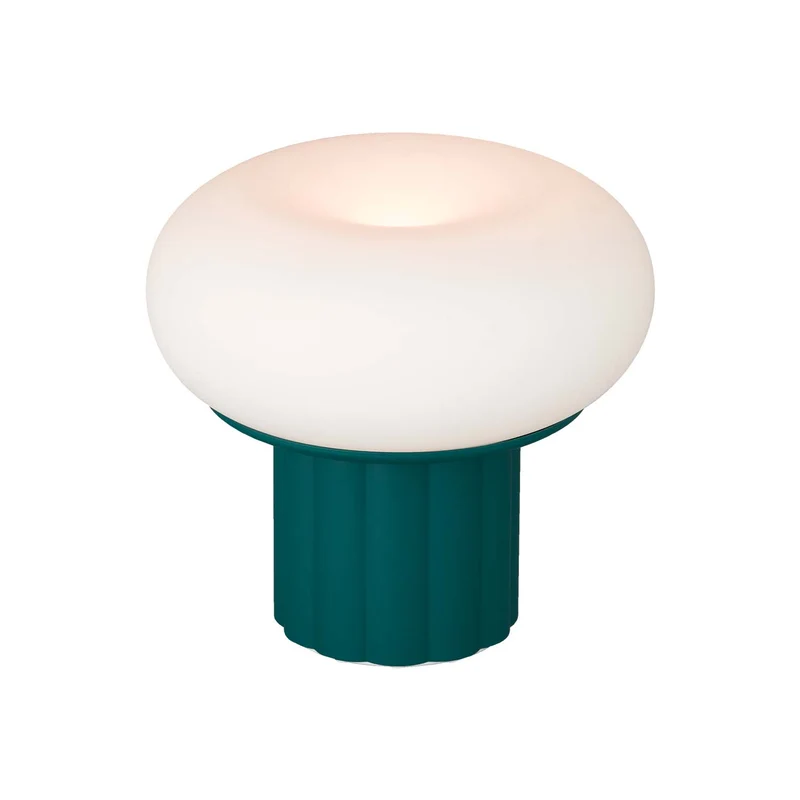 MOZZI - Lampe à poser LED portable IP44 en aluminium, Ø 19 cm