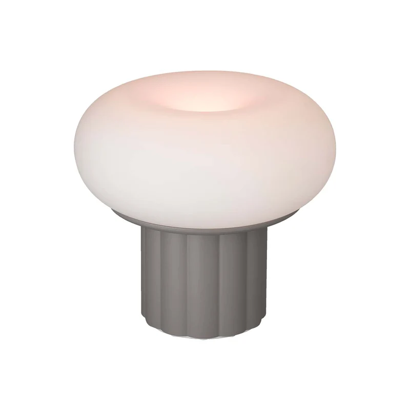 MOZZI - Lampe à poser LED portable IP44 en aluminium, Ø 19 cm