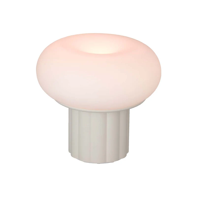 MOZZI - Lampe à poser LED portable IP44 en aluminium, Ø 19 cm