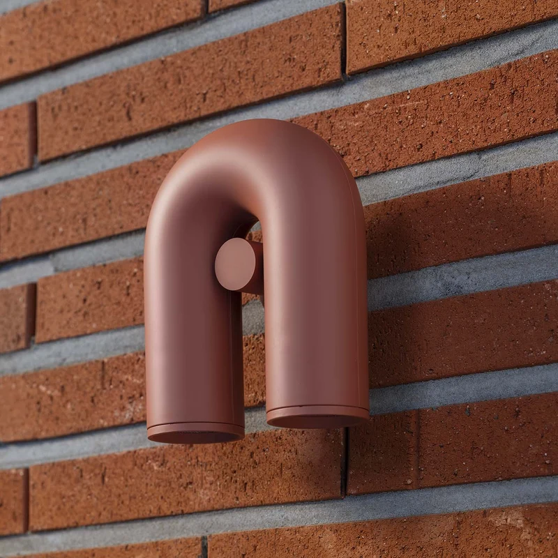CIRKUS - Applique murale orientable en aluminium, hauteur 18 cm