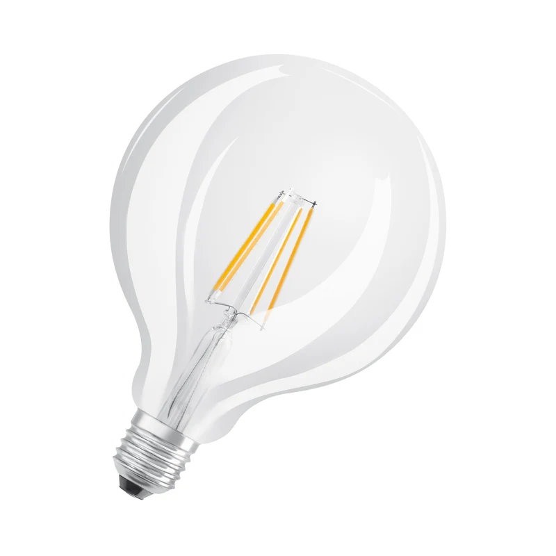 OSRAM LED Star Classic Lampada, forma a palla, 7W, 806lm, chiara, E27, bianco freddo