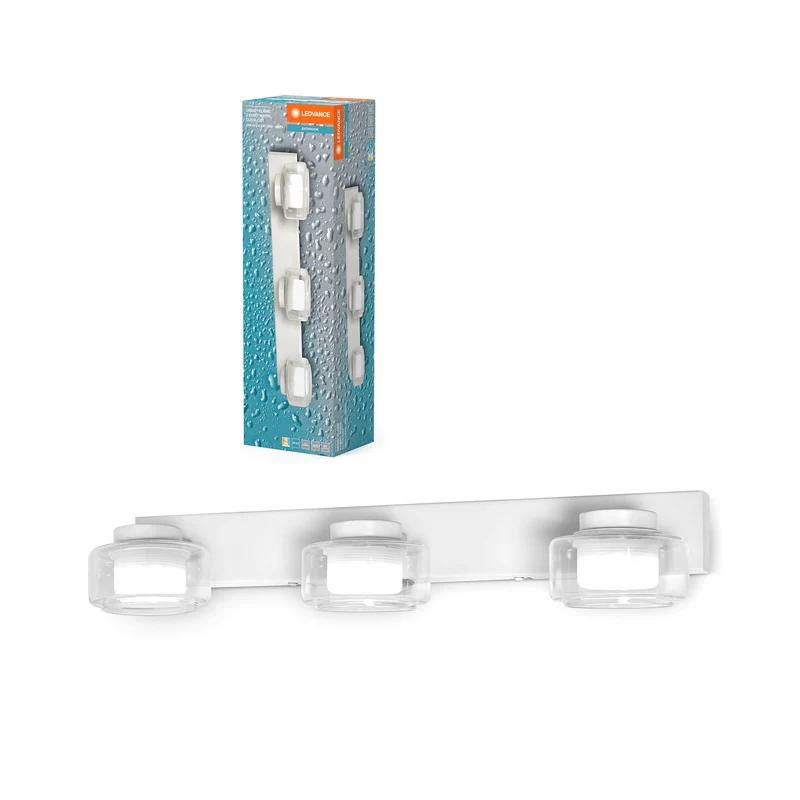 Lampada da parete per bagno LEDVANCE ORBIS Flame 16,5W Click CCT IP44 bianco