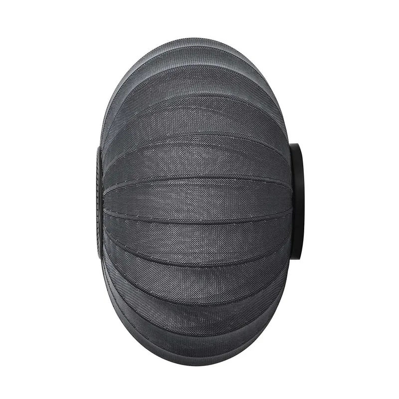 KNIT-WIT - Applique murale en polyester tricoté, style japandi