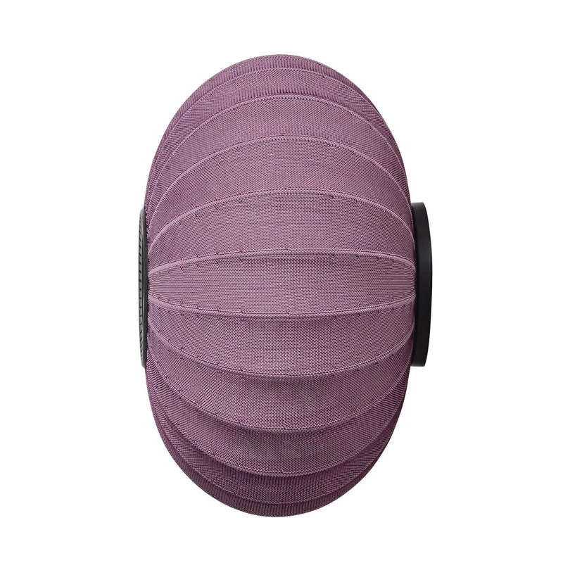 KNIT-WIT - Applique murale en polyester tricoté, style japandi