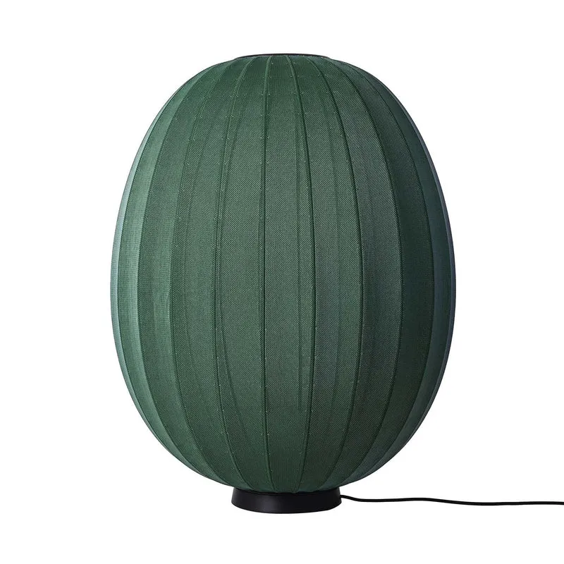 KNIT-WIT - Lampe à poser en polyester tricoté, style japandi