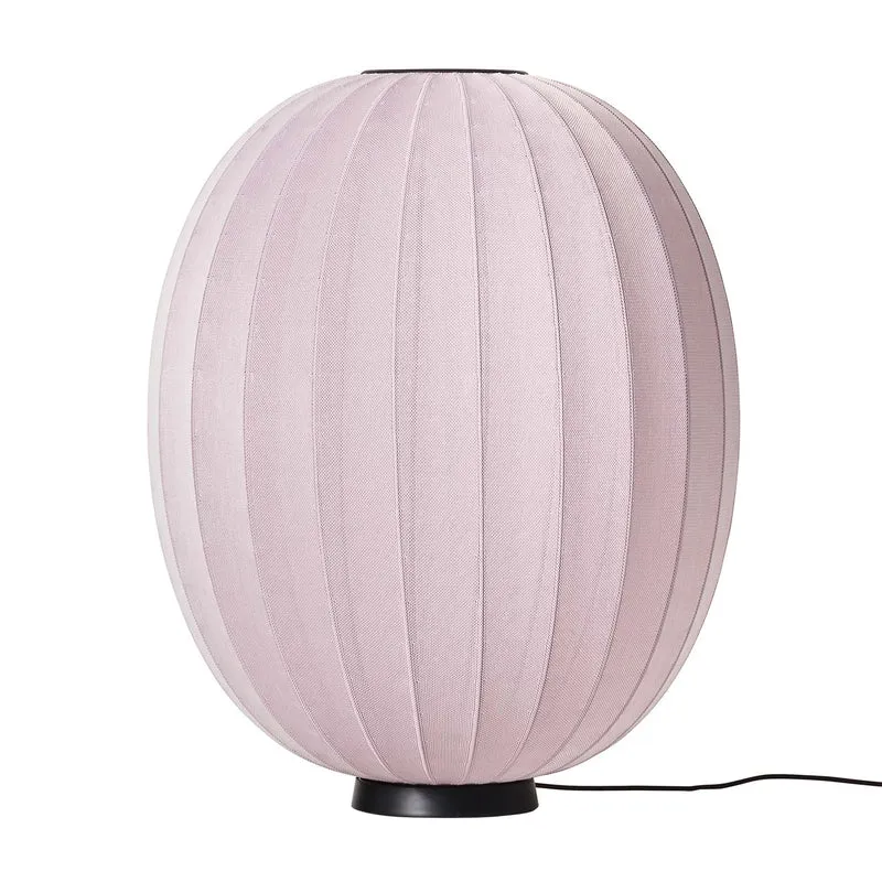 KNIT-WIT - Lampe à poser en polyester tricoté, style japandi