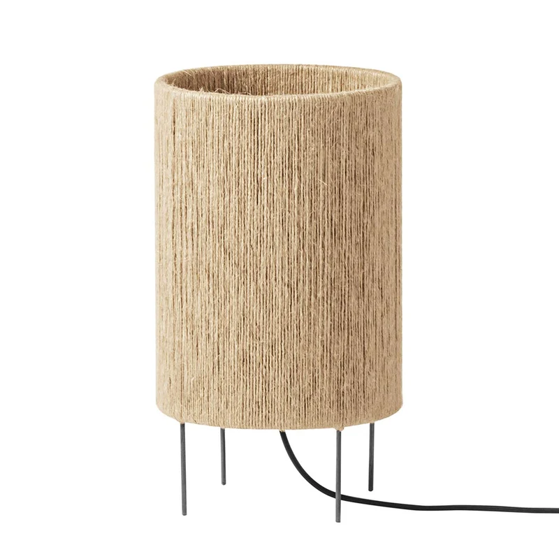 RO - Lampe à poser en fil de jute, style bohème