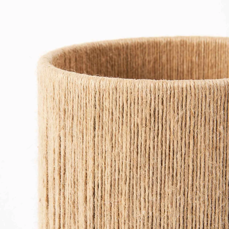 RO - Lampe à poser en fil de jute, style bohème