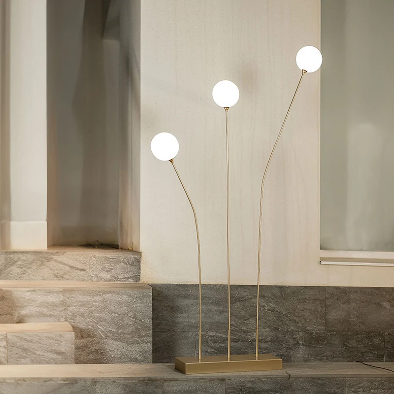 Confezione da 3 unitá - Lampada da terra con cavo BRUNA 165 (RICONDIZIONATO)