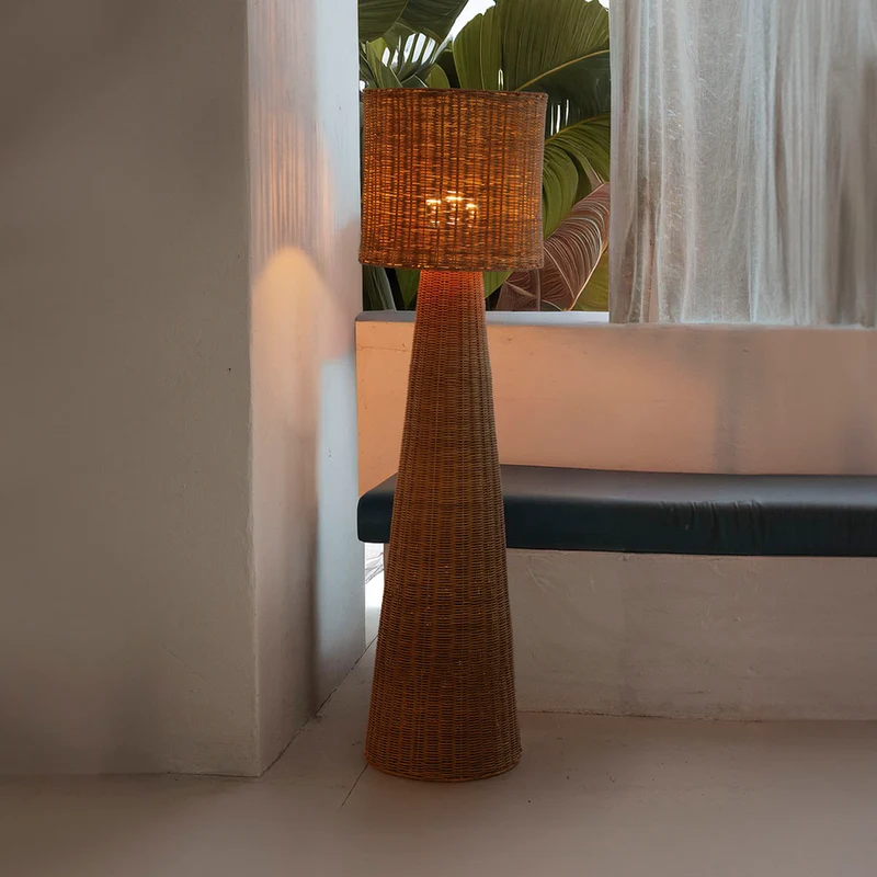 Lampada da terra decorativa Grace 140 Nature