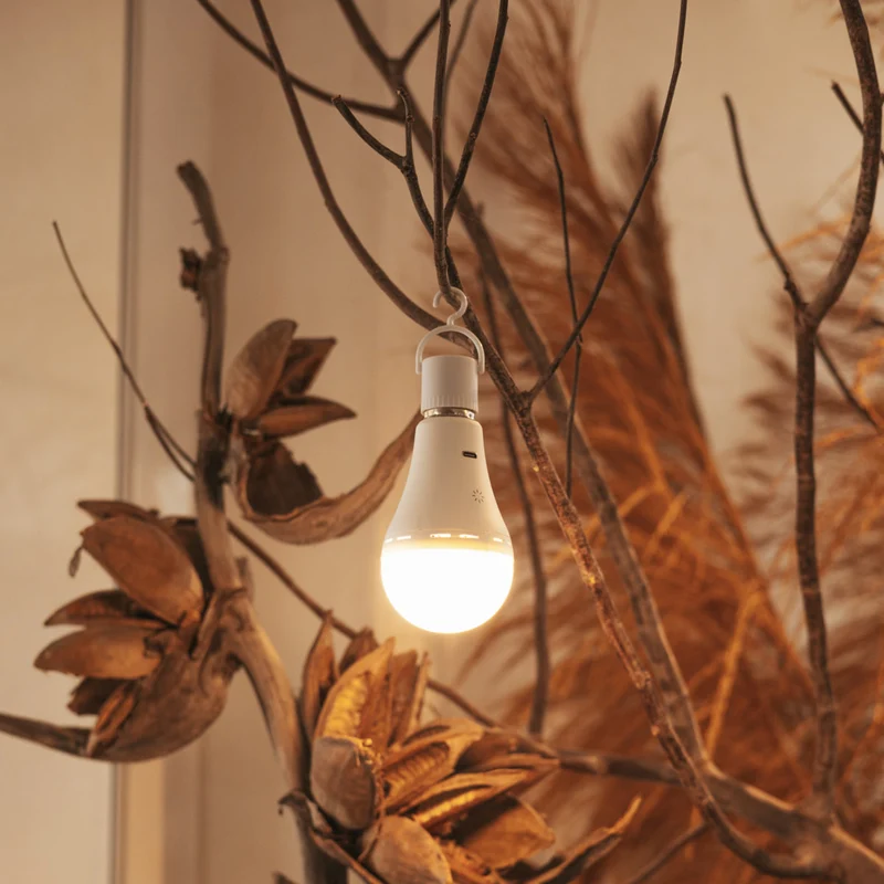 Confezione da 2 unità - LAPERA Lampadina portatile ricaricabile