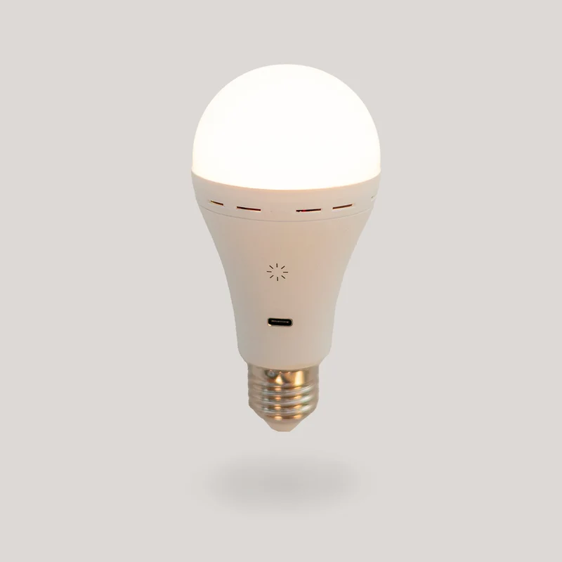 Confezione da 2 unità - LAPERA Lampadina portatile ricaricabile
