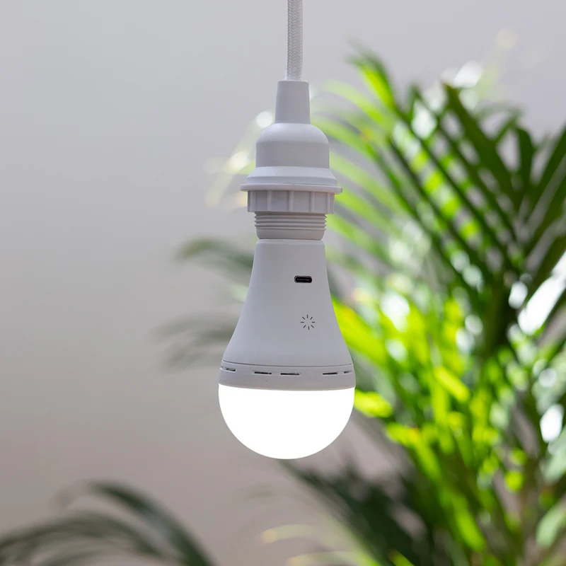 Confezione da 2 unità - LAPERA Lampadina portatile ricaricabile