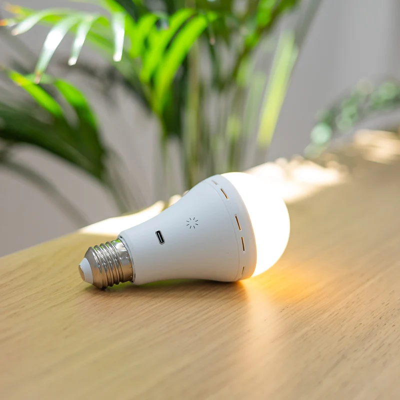 Confezione da 2 unità - LAPERA Lampadina portatile ricaricabile
