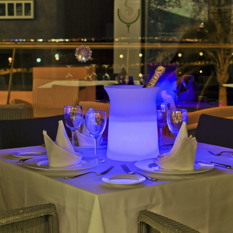PORTABOTTIGLIE ILLUMINATO SOLARE MALTA