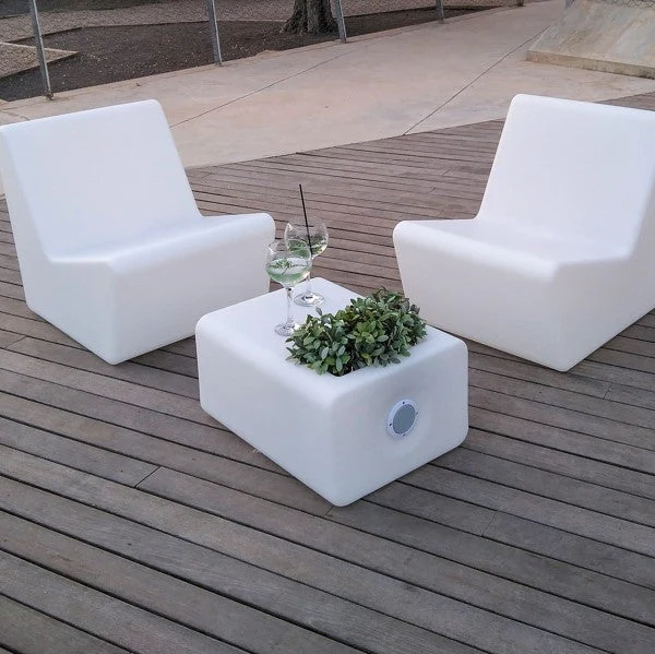 Set x1 Tavolo Tarida Tab + x2 Poltrone Tarida Sit (senza braccioli)