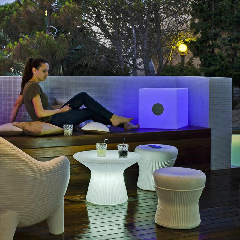 DIFFUSORI ACUSTICI QUADRATO CON LUCE CUBY 45 PLAY