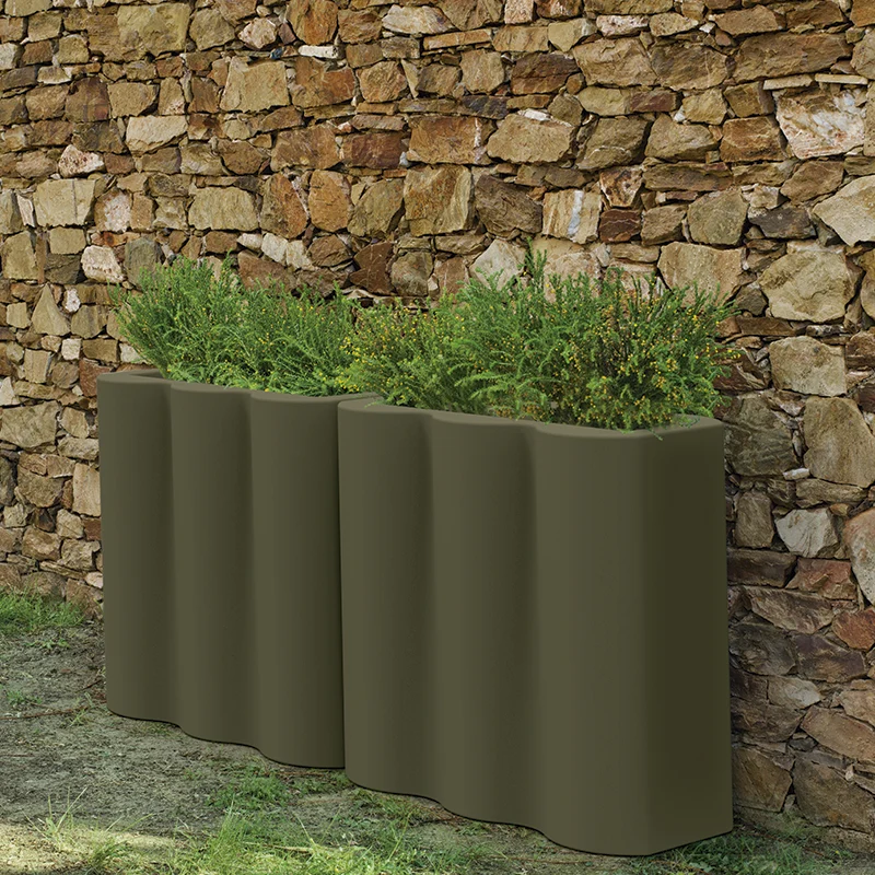 Vaso rettangolare PALMERA