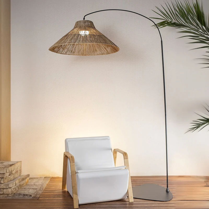 Lampada da terra ad arco senza filo NIZA 230