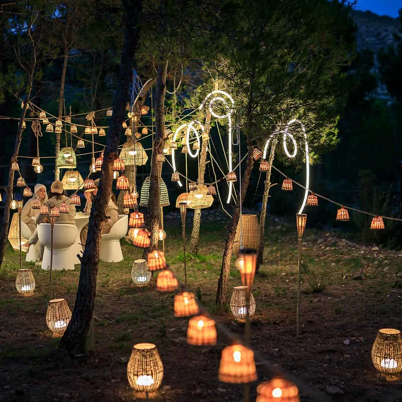 GHIRLANDA LUMINOSA PER ESTERNI NEO