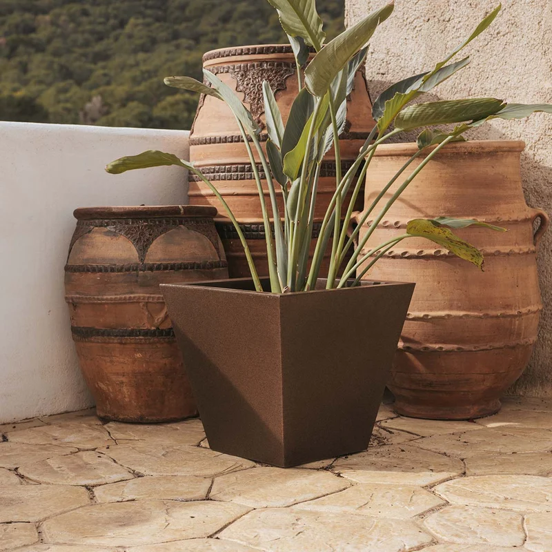 Vaso quadrato CLAVEL 30