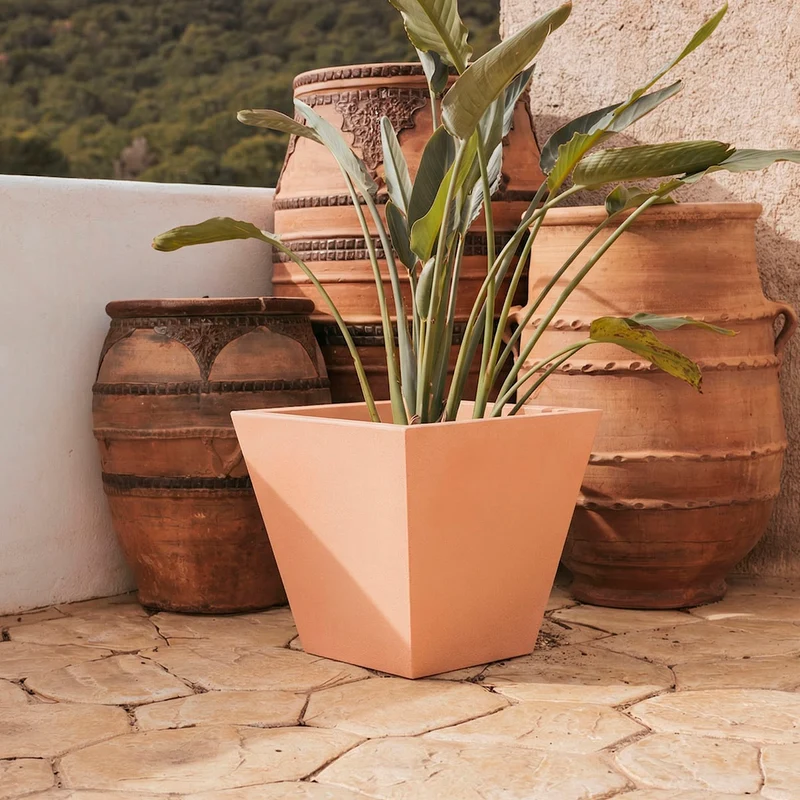 Vaso quadrato CLAVEL 30