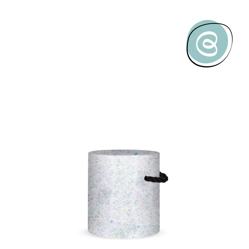 CIRCOOLAR Sgabello tondo Tafy Materiale riciclato