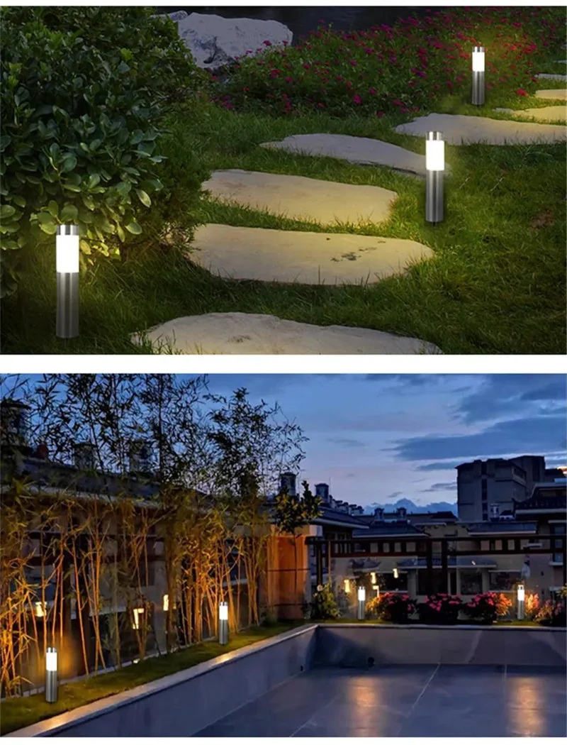 Luminaire Poteau Jardin / SILVER