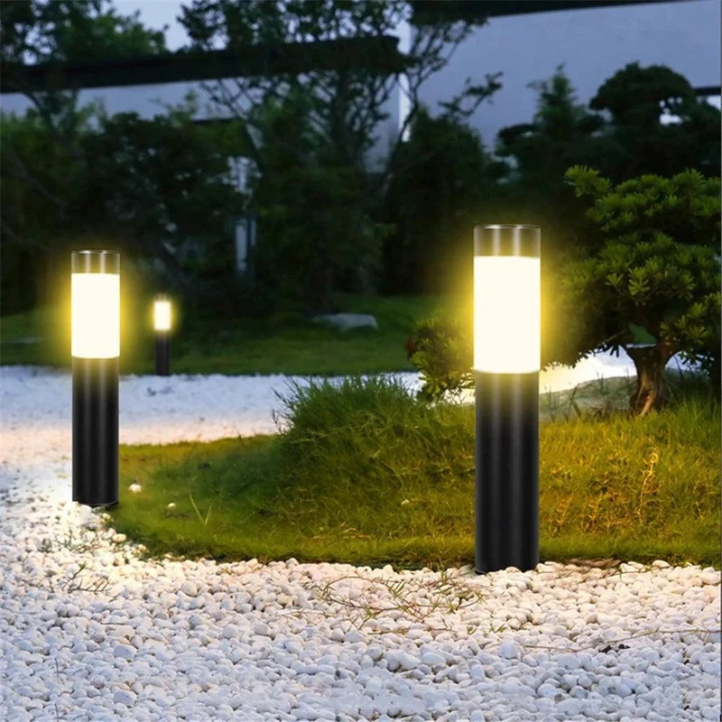 Luminaire Poteau Jardin / SILVER