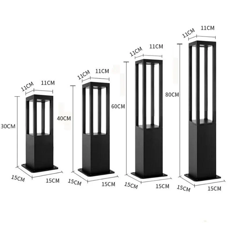 Luminaire Poteau Jardin / OTOA