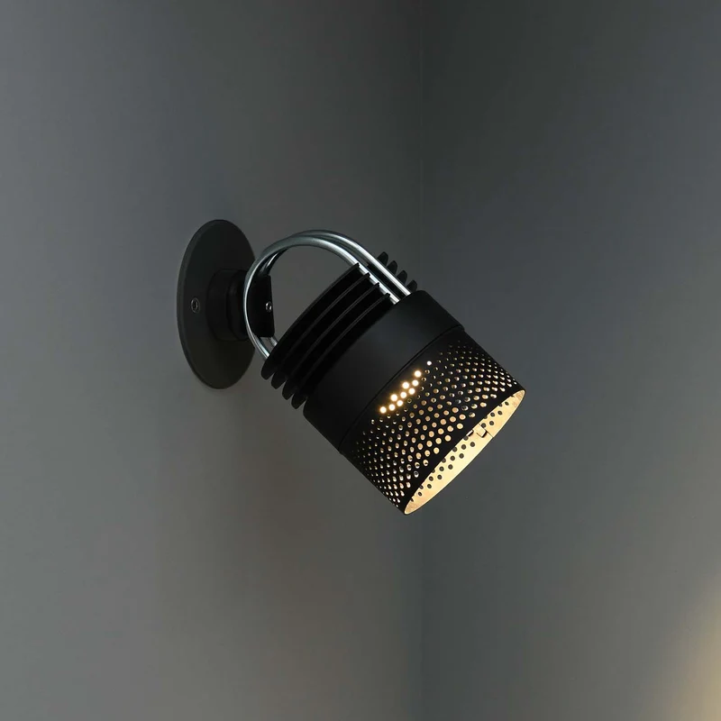 MOD Perfored - Applique murale LED en acier perforé, style industriel
