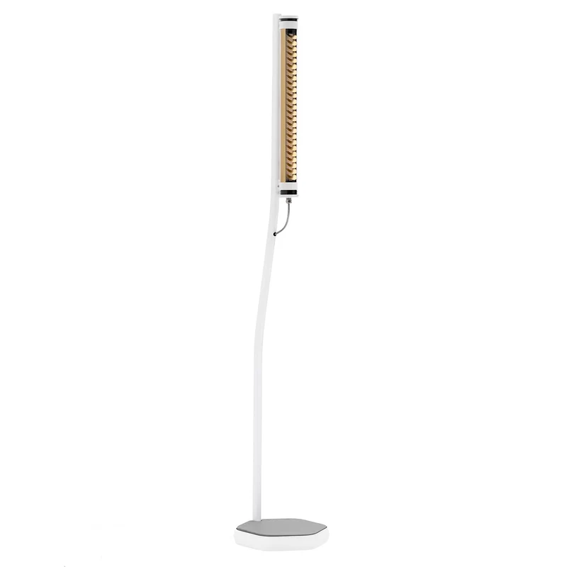 BODOM - Lampadaire LED étanche IP68 en acier, verre et béton, style industriel