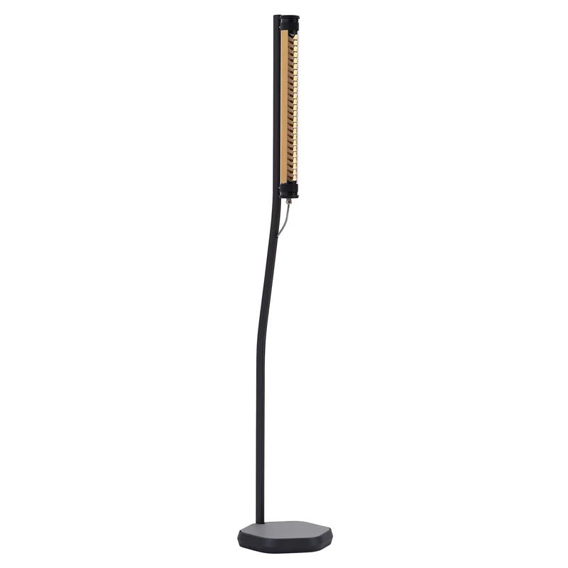 BODOM - Lampadaire LED étanche IP68 en acier, verre et béton, style industriel