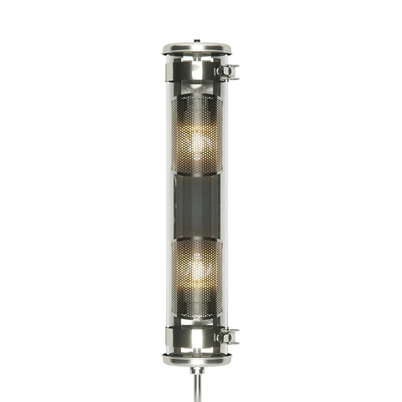 MUSSET GR - Applique murale étanche IP68 en acier et verre, style industriel