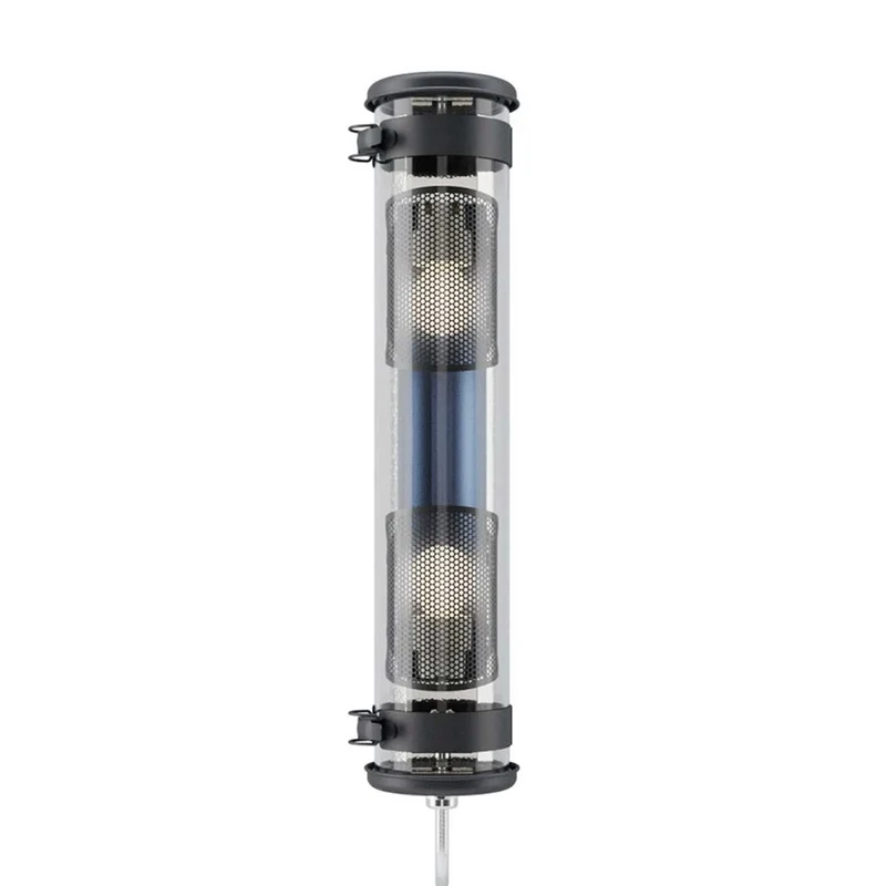 MUSSET GR - Applique murale étanche IP68 en acier et verre, style industriel
