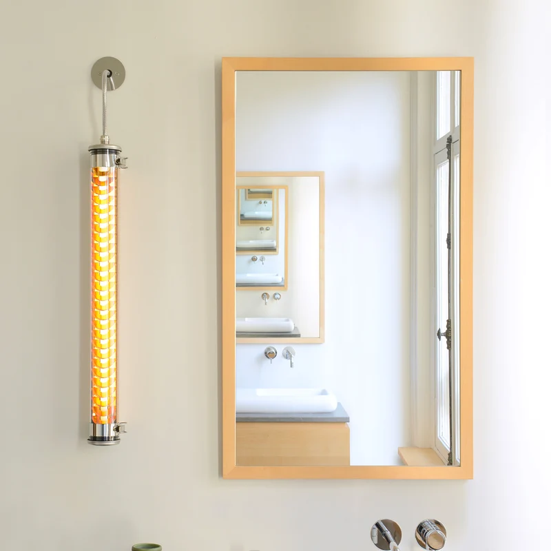 ELGAR - Applique murale LED étanche IP68 en acier et verre, style industriel