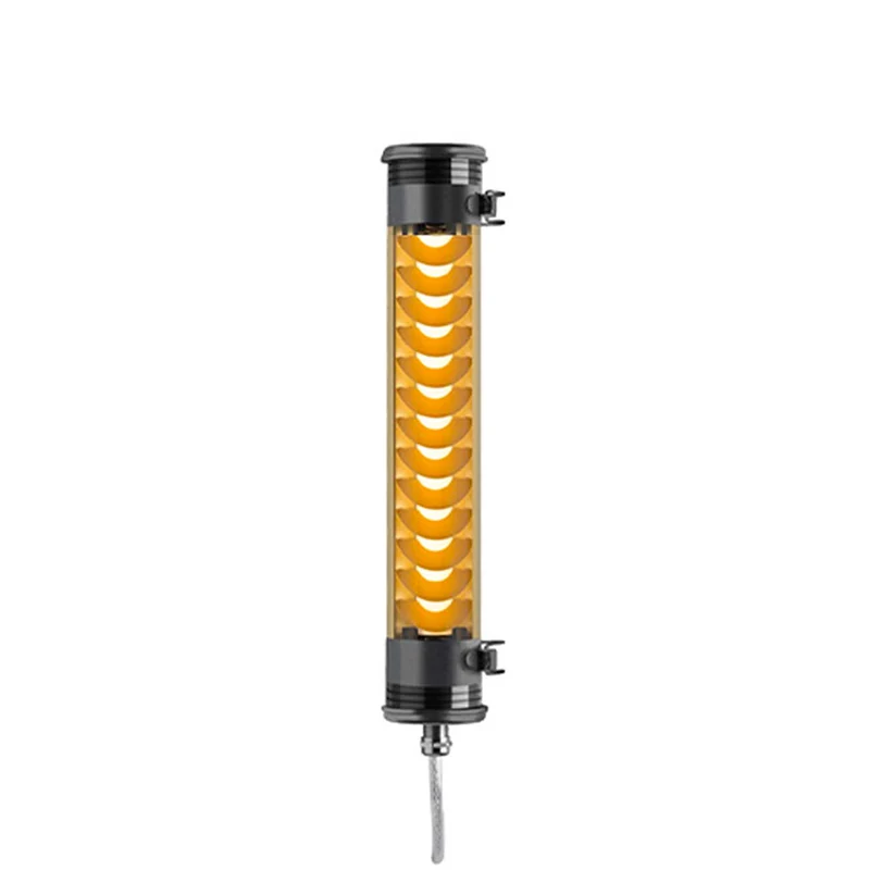 ELGAR - Applique murale LED étanche IP68 en acier et verre, style industriel