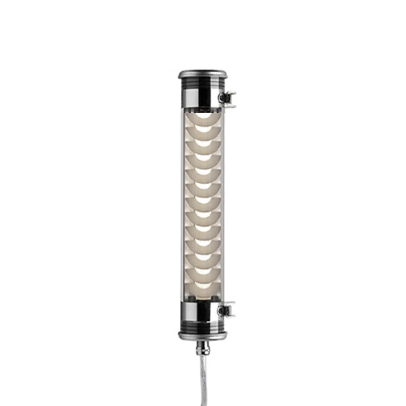 ELGAR - Applique murale LED étanche IP68 en acier et verre, style industriel