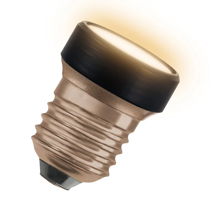 Lampada di design OSRAM LED Star nera, bianco caldo, 3,5 W, 300 lm, satinata