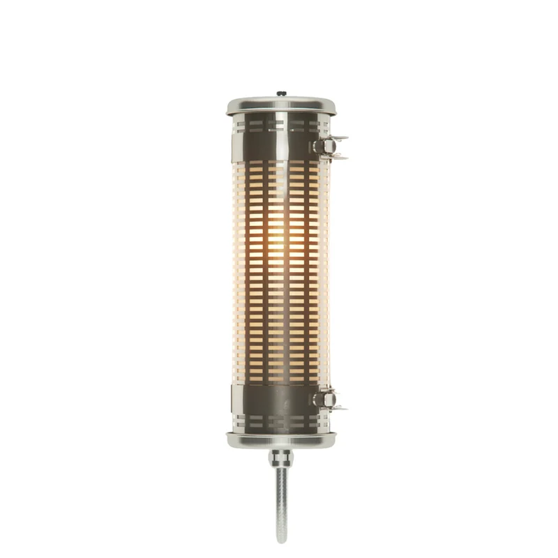 GUDE - Applique murale étanche IP68 en acier et verre, style industriel