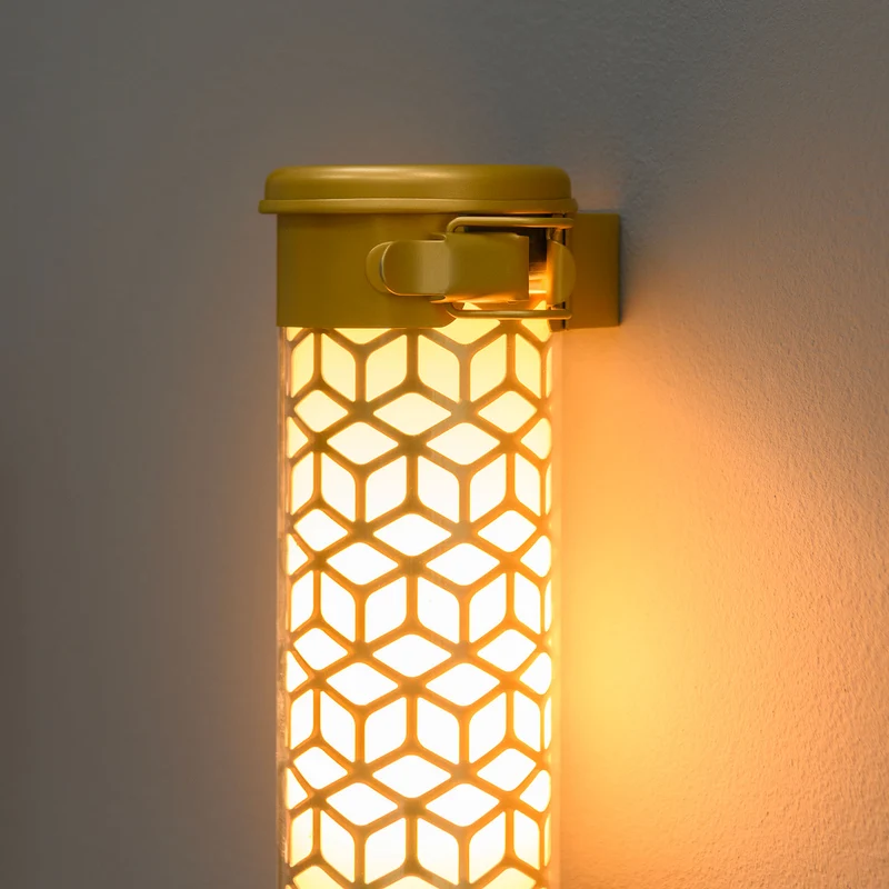 VENDOME NANO - Applique murale étanche IP68 en acier, verre et laiton, style Art déco