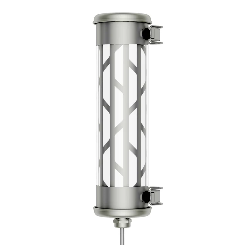 BELLEVILLE NANO - Applique murale étanche IP68 en acier et verre, style industriel